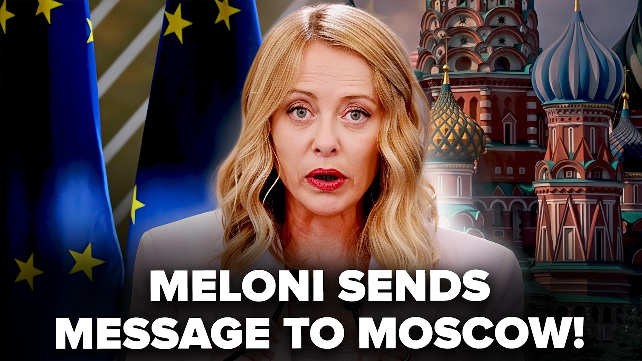 ⚡️Meloni drops BOMBSHELL on Ukraine — Putin backed into a CORNER