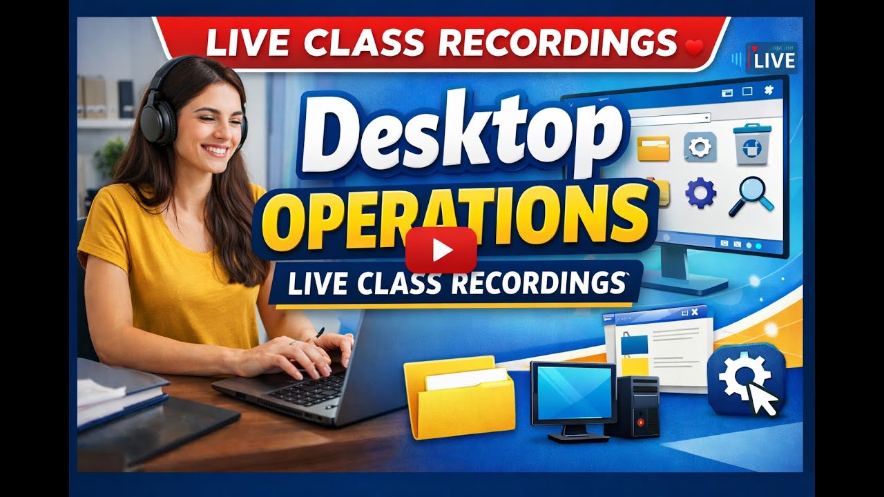 Live Class Recordings – Working with windows