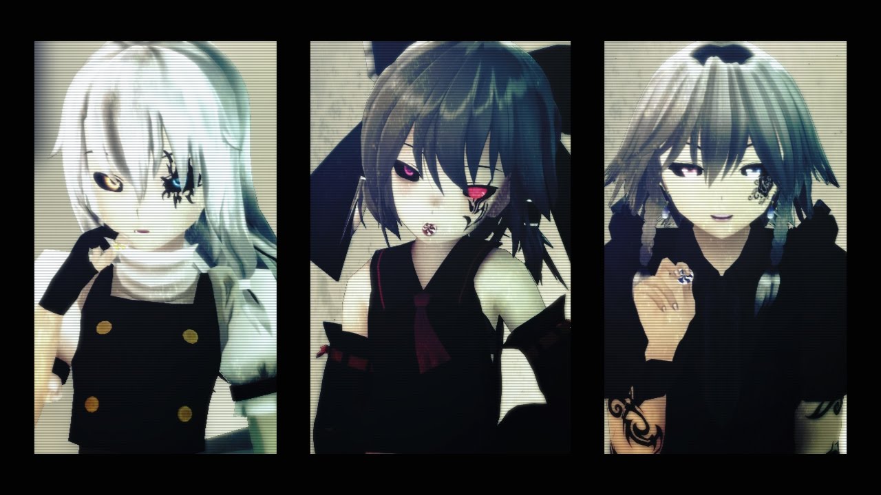 【東方MMD】虎視眈々【黒い奴ら】