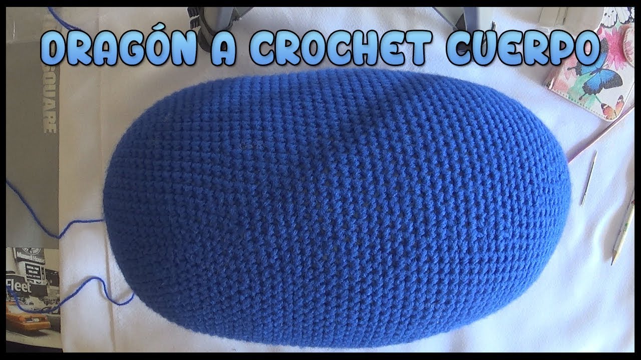 Dragón a crochet | Cuerpo