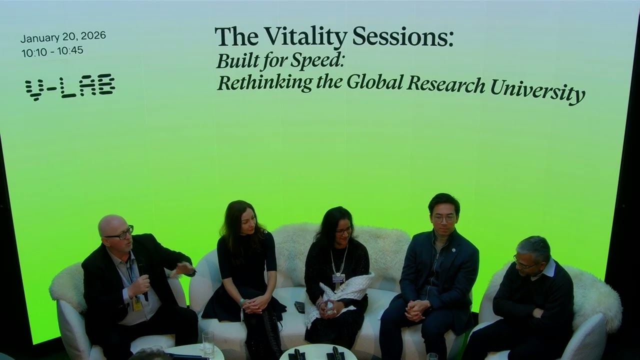 Hub Culture Davos 2026: V-LAB Built for Speed: Rethinking the Global Research University with Rice