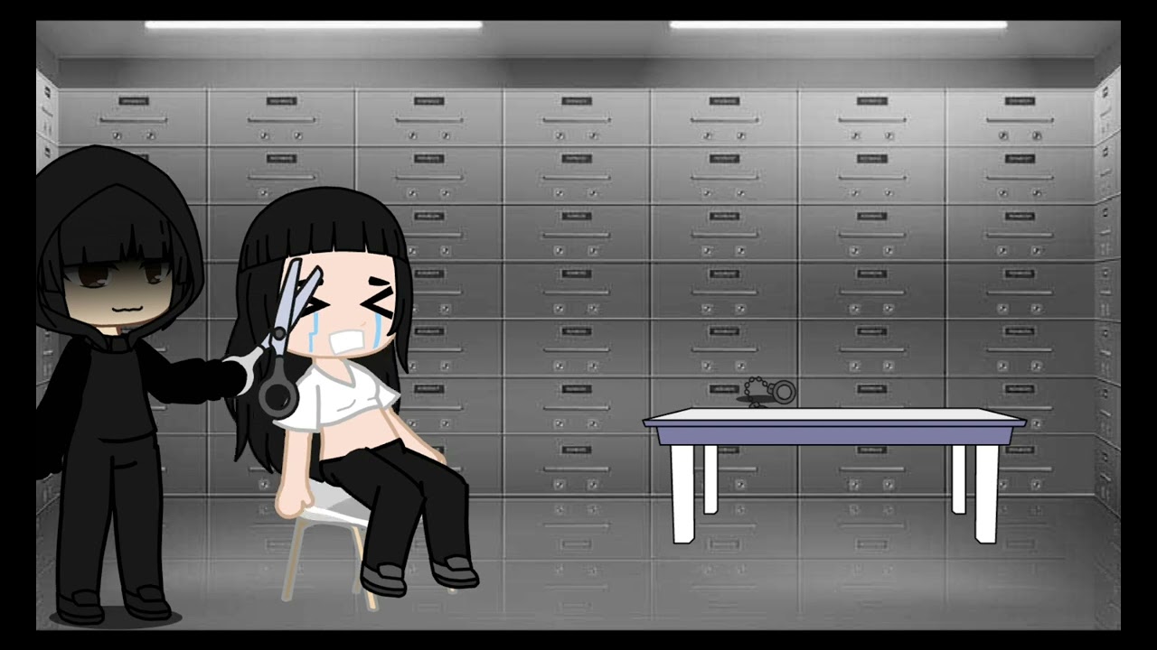 gacha forced headshave /haircut