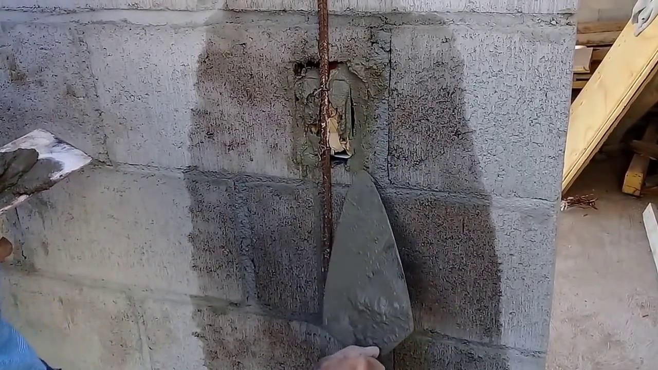 Como colocar una chalupa en una pared de block....
