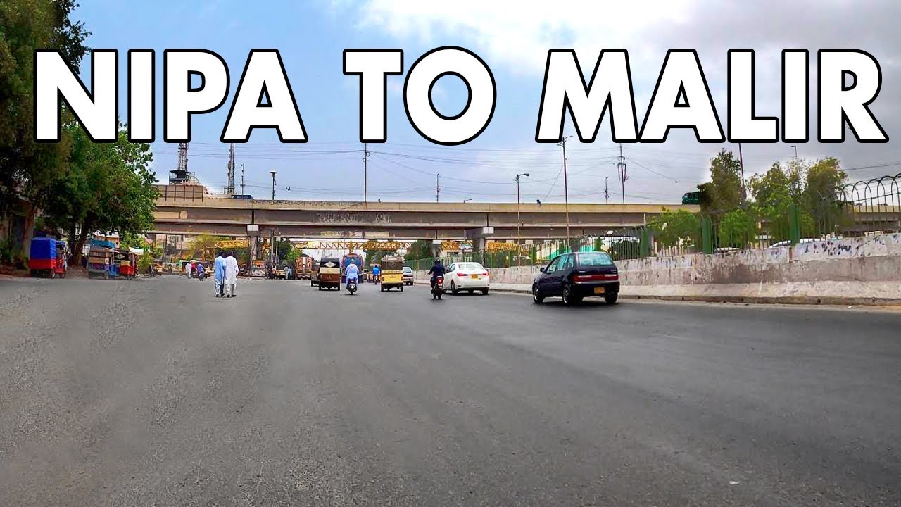 NIPA TO MALIR DRIVE - Karachi City Street View 2020 - 4K Ultra HD