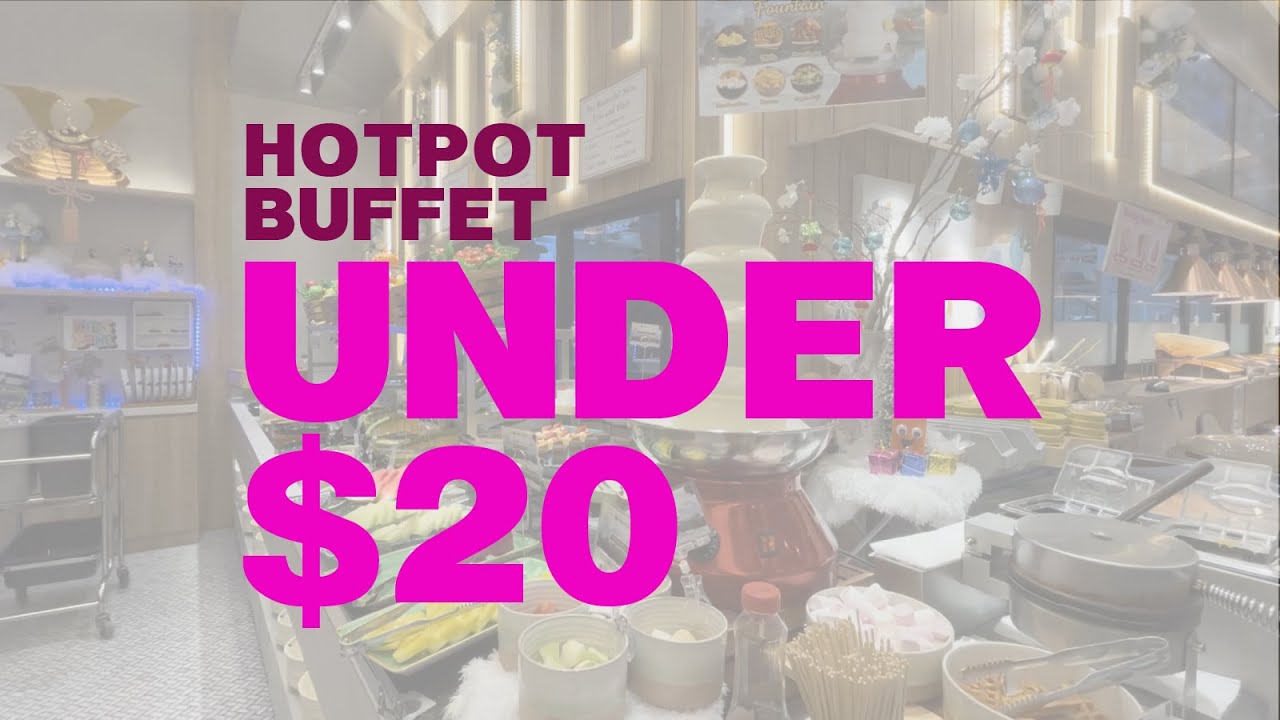 Shabu shabu lunch buffet under $20