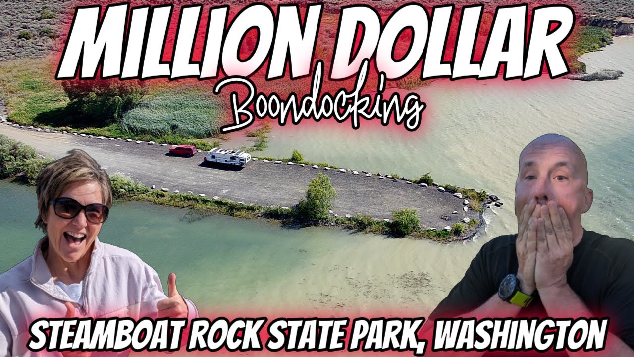 Our FAVORITE Boondocking Spot Yet! | Epic Waterfront Camping | Steamboat Rock State Park
