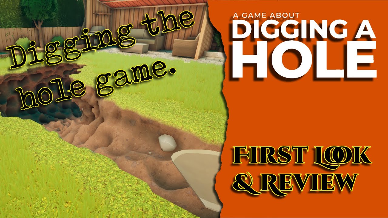 A Game Of Diggy Diggy Hole - First Look and Review