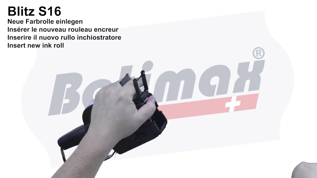 Bedienungsanleitung: Blitz S16 Etikettiergerät – Schritt-für-Schritt Anleitung