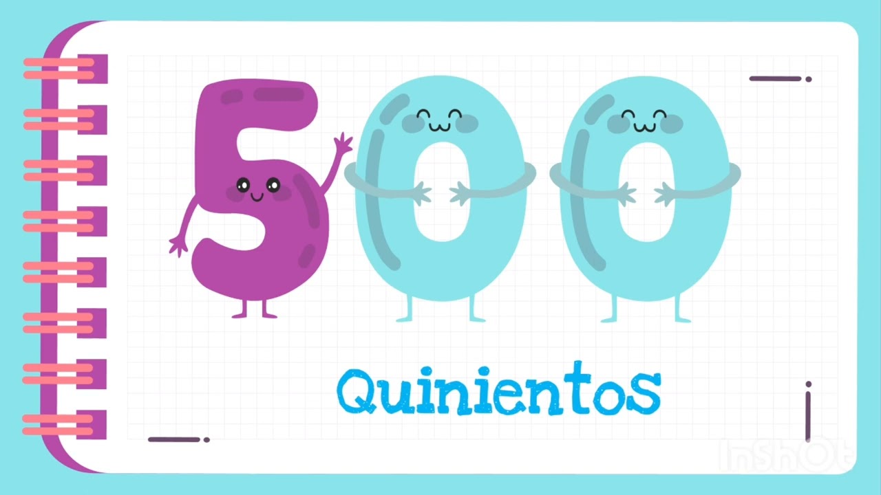 Números del 450 al 500 || Segundo de Primaria