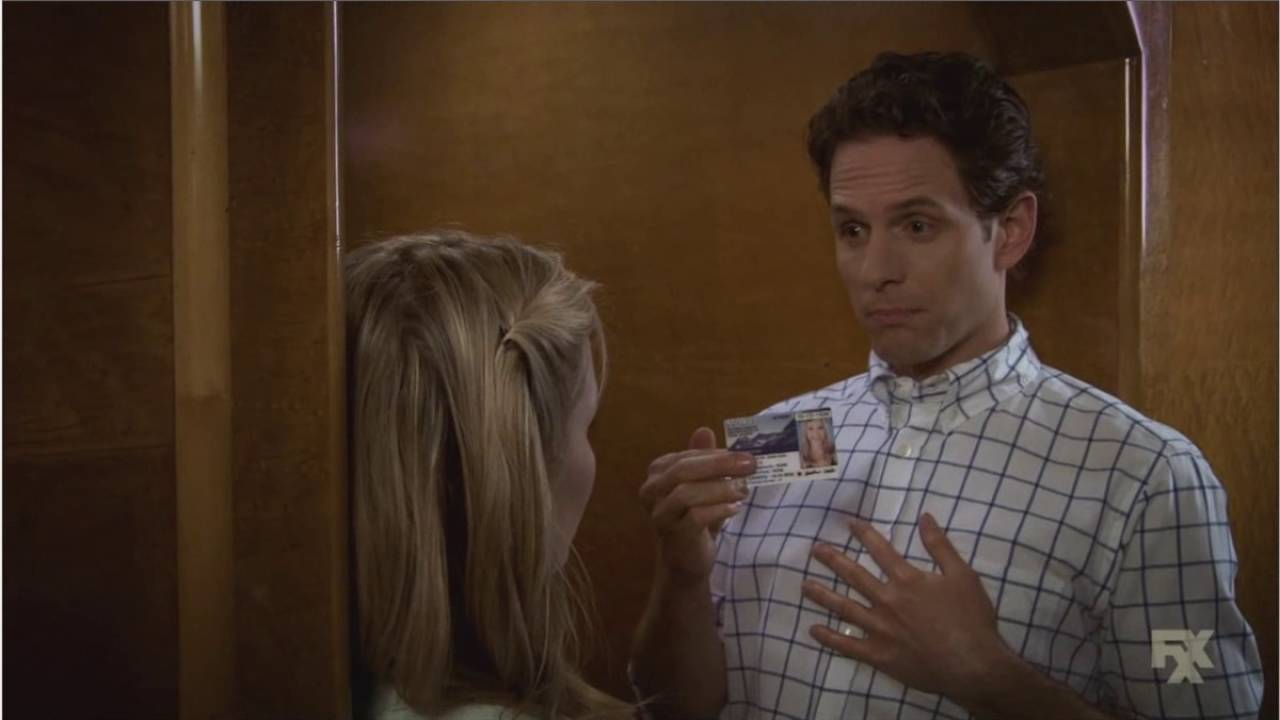 Dennis flirting on a cruise