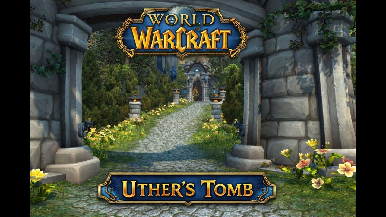 Sitting at Uther's Tomb | WoW Ambience Exploration