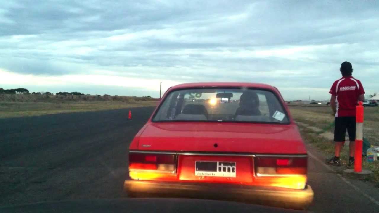 Cam chasing the Drift Panda, Tailem Bend, late 2011