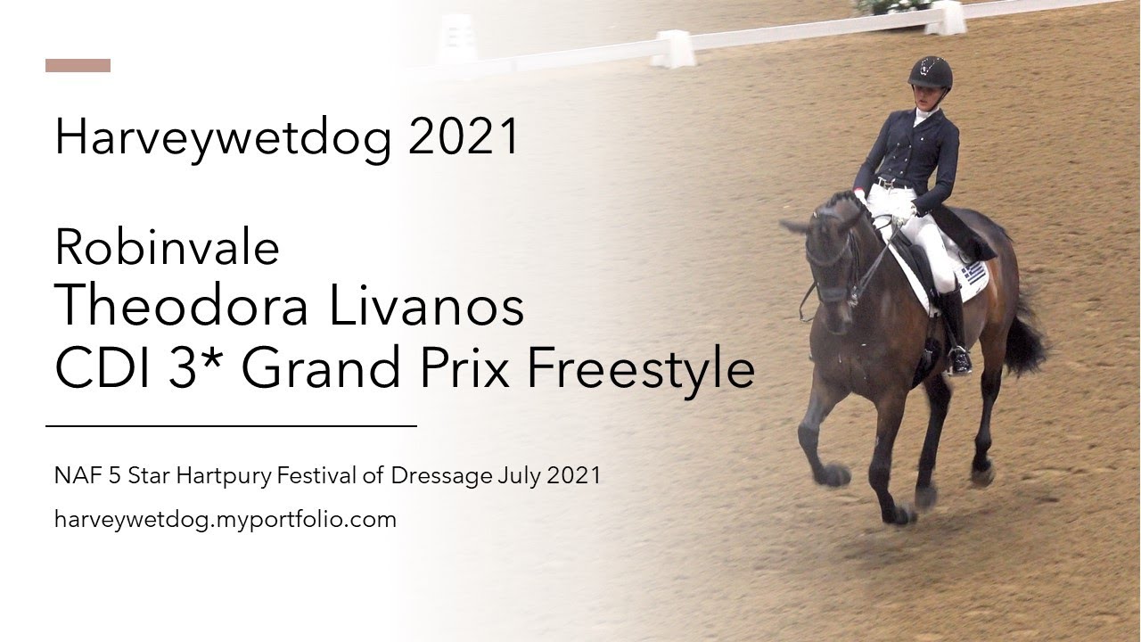 Theodora Livanos and Robinvale CDI 3* GPFS; NAF 5 Star Hartpury Festival of Dressage