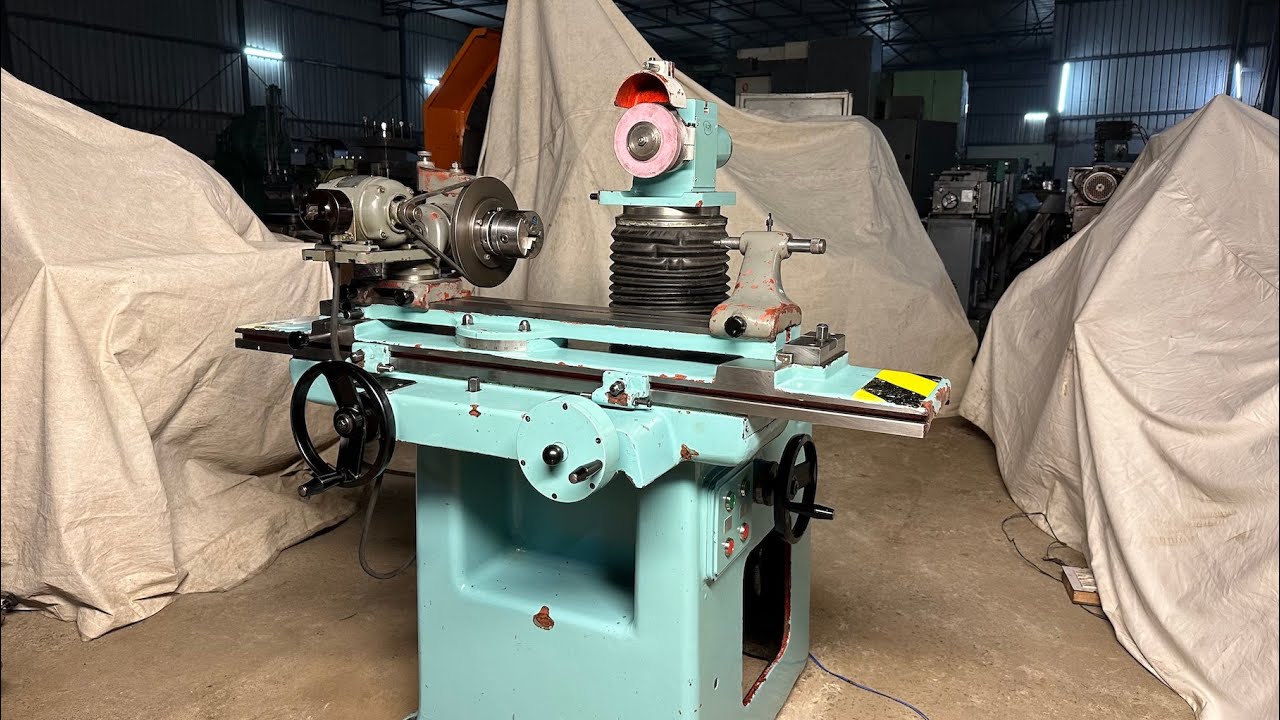 TOS make Universal Tool & Cutter Grinder - with Cylindrical Grinding Attachment