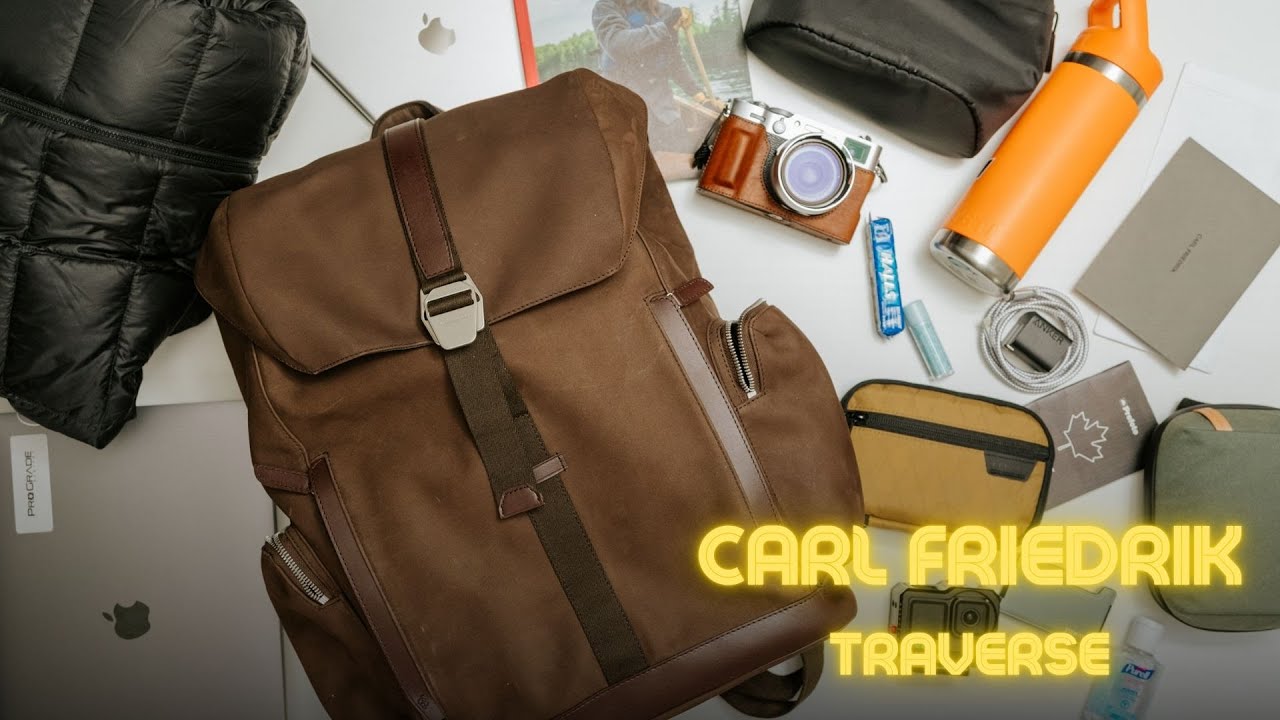 The Carl Friedrik Traverse - Travel in Style with this premium rucksack!