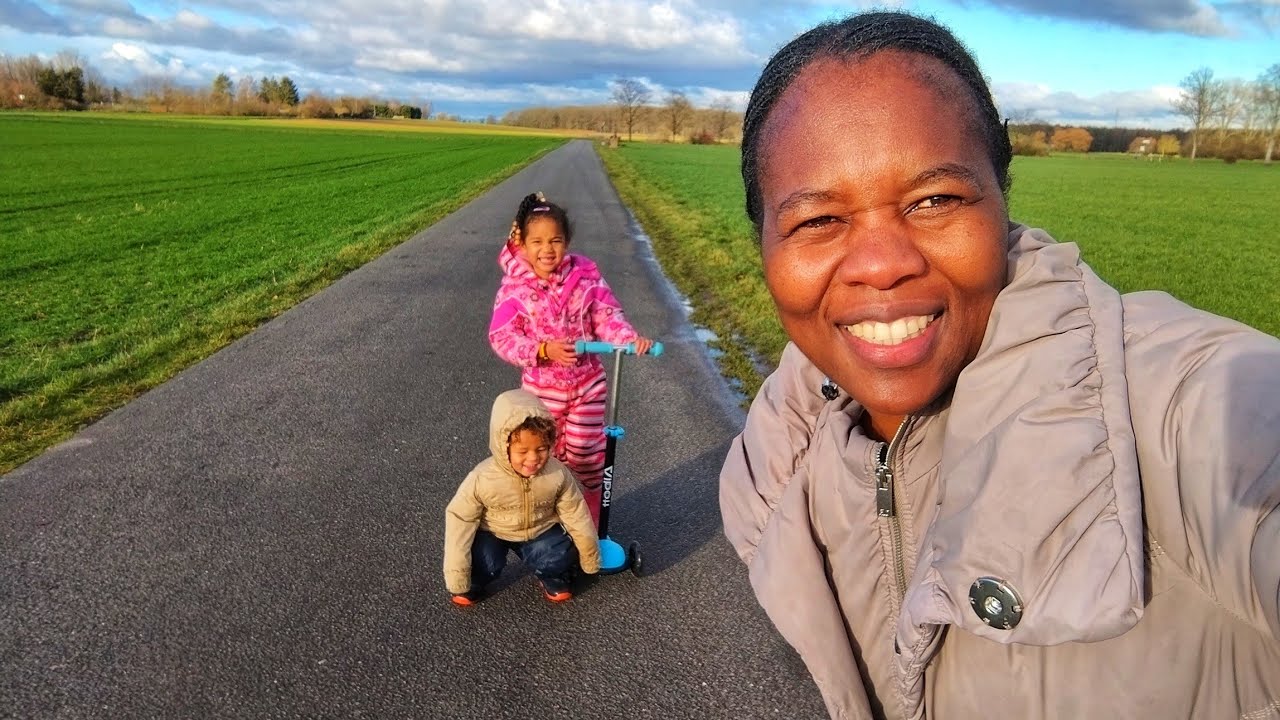 SPEND AN EVENING WITH US IN GERMANY VILLAGE //WINTER EVENING WALK