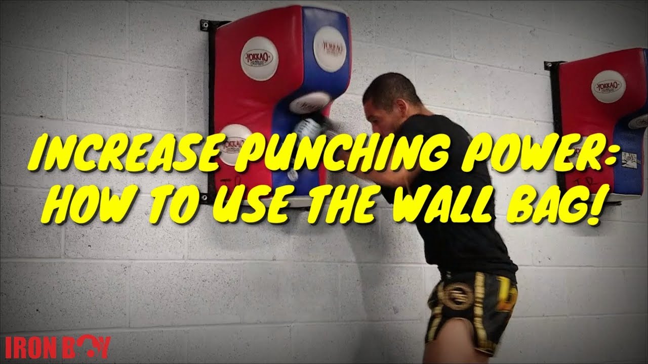 UPPERCUT BAG WALL MOUNTED DRILLS - BOXING, MUAY THAI AND MMA