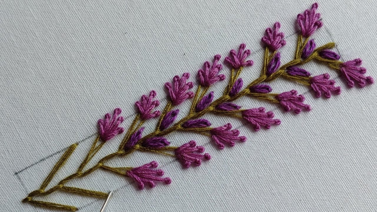 Gorgeous Simple BorderLine Stitch for Beginners || Borderline Embroidery