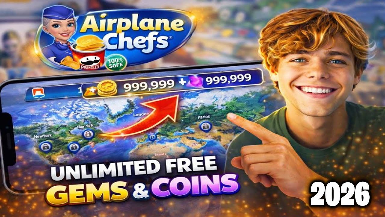 Airplane Chefs Hack 2026 Unlimited Free Gems & Coins