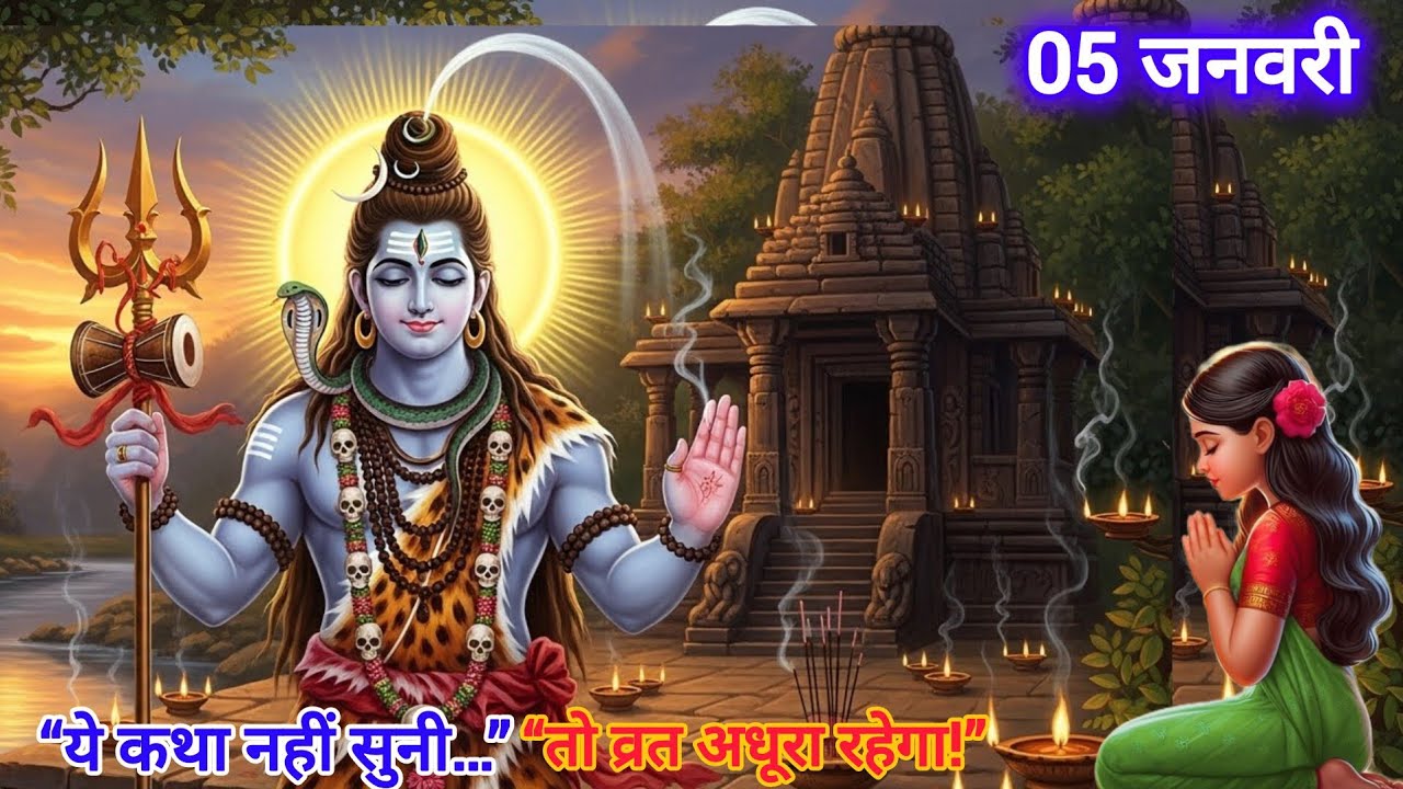 ये कथा नहीं सुनी तो व्रत अधूरा रहेगा | सोमवार व्रत कथा | शिव कृपा की चमत्कारिक कहानी | 