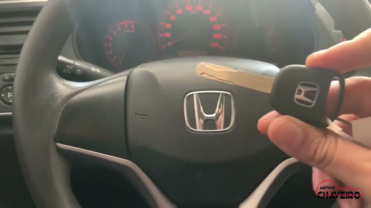 Honda city 2015 Adição chave completa (#code #motrizchaveiro #key )