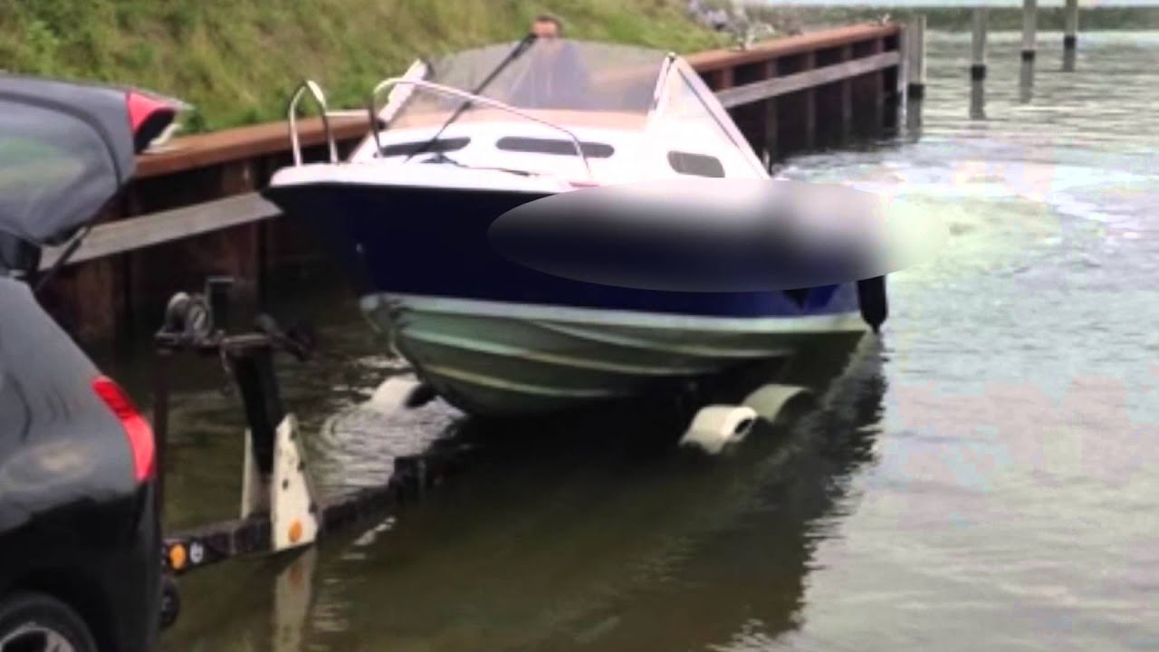 hoe vaar je je boot op je trailer - how to trailer a boat without winching