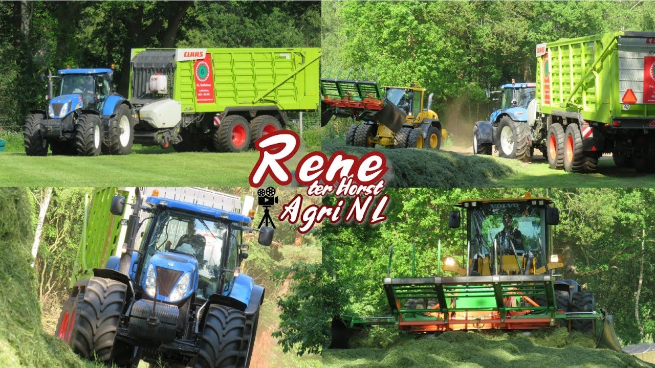 2019 | New Holland t7050 | Gras oprapen | Volvo | Grefelman Luttenberg | NL