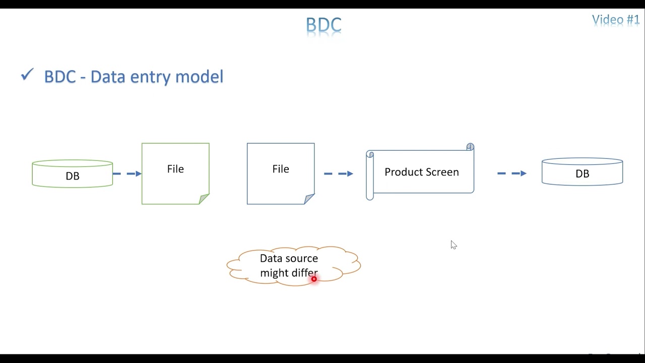 Video 1: BDC Introduction and Call Transaction method