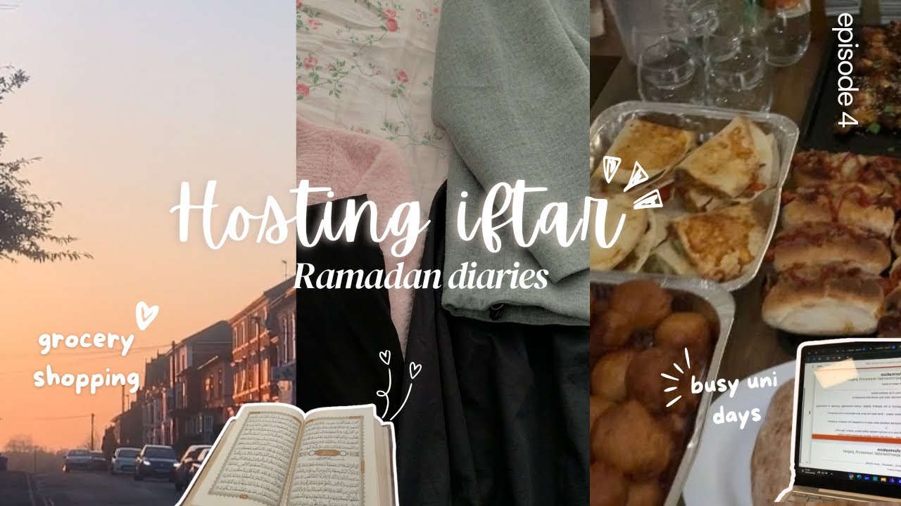 Ramadan Diaries #4 | Hosting Iftar, Busy Uni Days & Reading Qur’an 🌙🦋