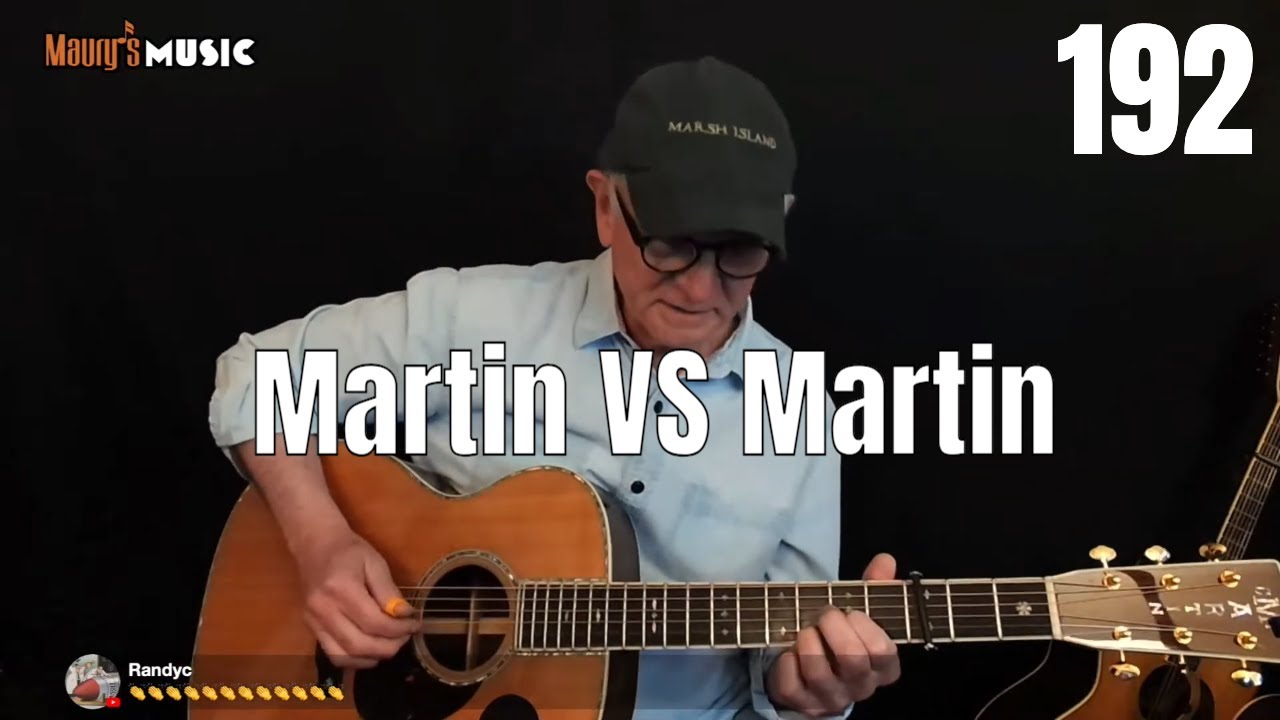 Virtual House Concert!  Martin vs Martin 192