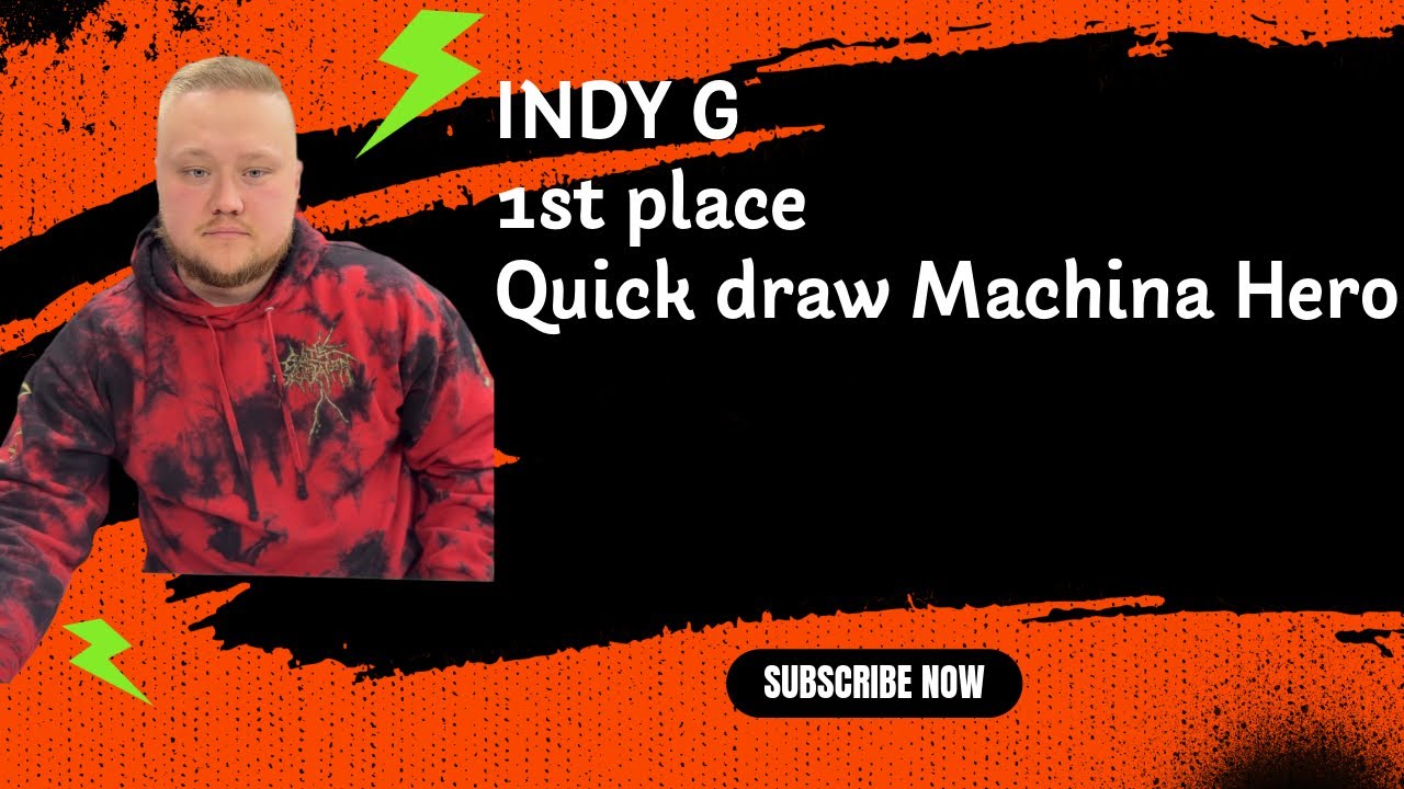 INDY G 1st place Quick draw Machina Hero Deck Profile 