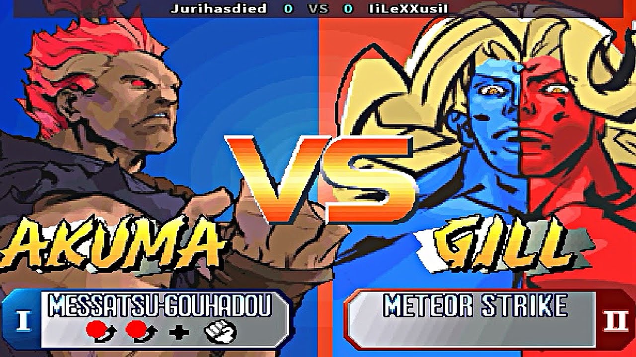 Street Fighter III 2nd Impact: Giant Attack [Boss Hack] - Jurihasdied vs IiLeXXusiI