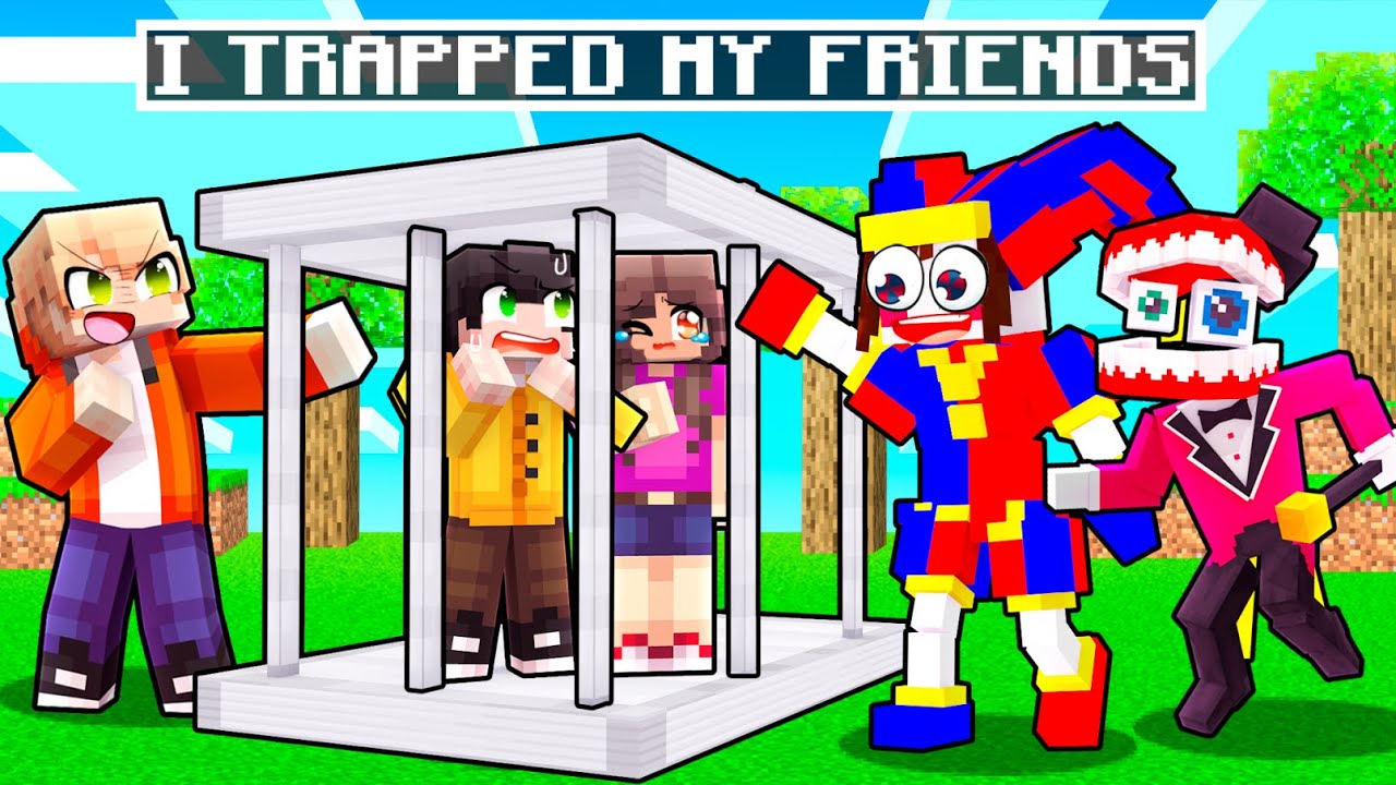 I Trapped My Friends In AMAZING DIGITAL CIRCUS In Minecraft!