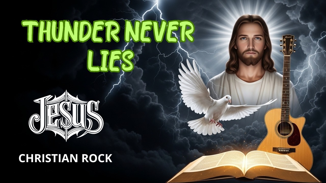 🎸 THUNDER NEVER LIES — 80s Hard Rock Gospel | God's Power and Unshakeable Truth