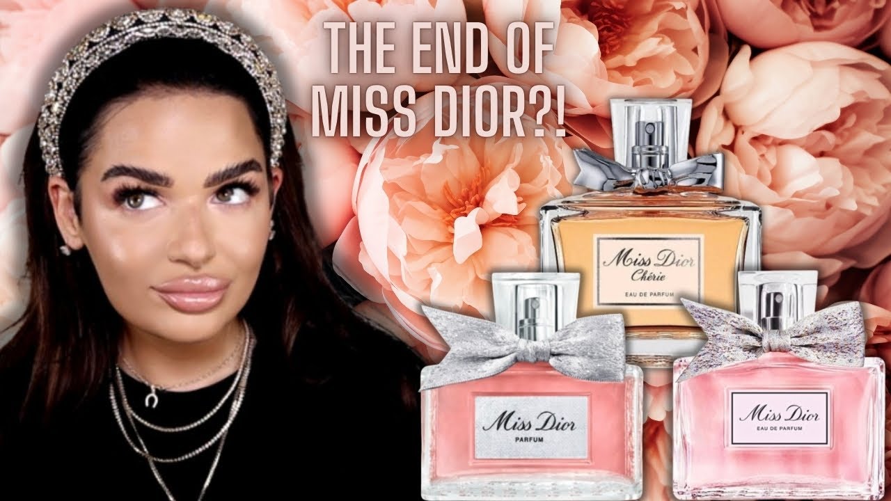 MISS DIOR IN A FLOP ERA?! COMPARING ALL MISS DIOR PERFUMES | PERFUME REVIEW | Paulina&Perfumes