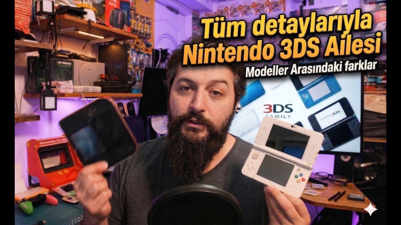 Tüm Detaylarıyla Nintendo 3DS Ailesi #pokemon #nintendo #nintendo3ds