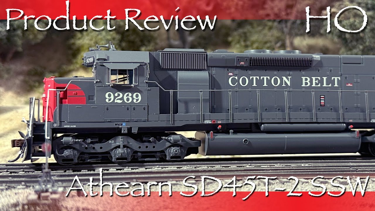 Обзор продукта HO Atearn SD45T-2 SSW - SP Tunnel Motor!