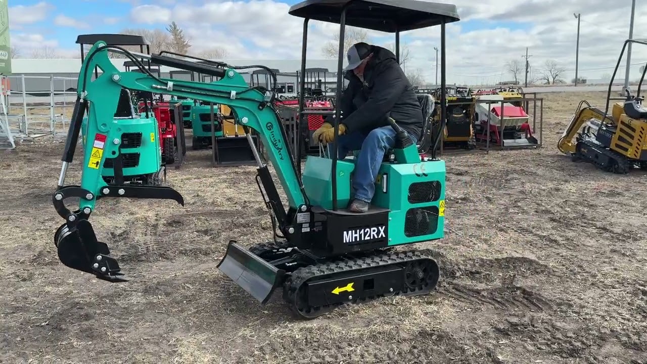 Lot 67-Unused 2025 CFG Industrial MH12RX Hydraulic Mini Excavator Selling at Auction