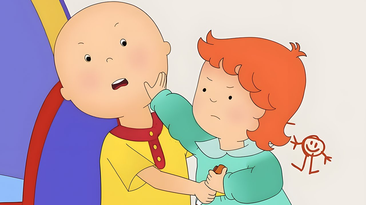 Caillou y Rosie tienen una discusión | Las Nuevas Aventuras de Caillou