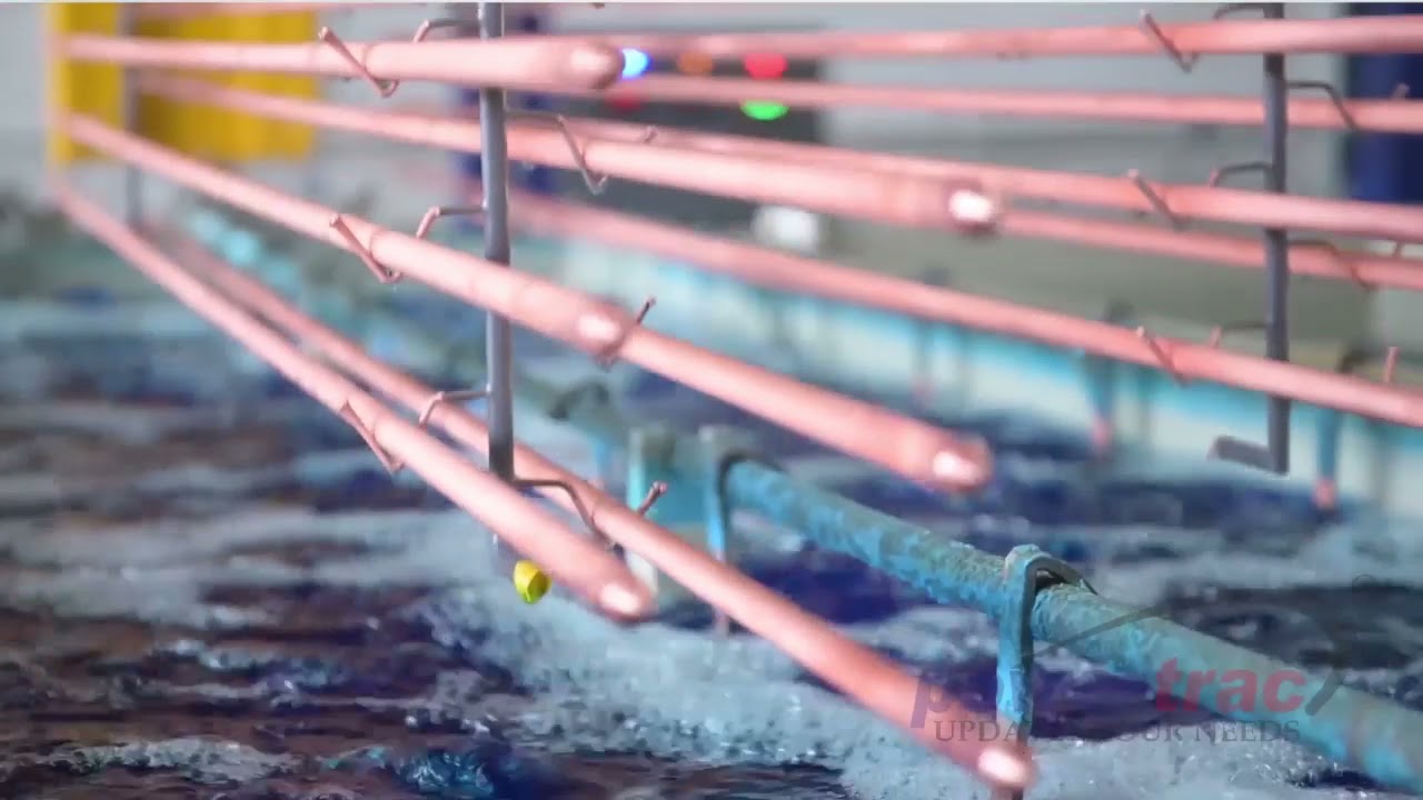 1st time in India fully automatic electroplating 4.2mtr copper bonded plant