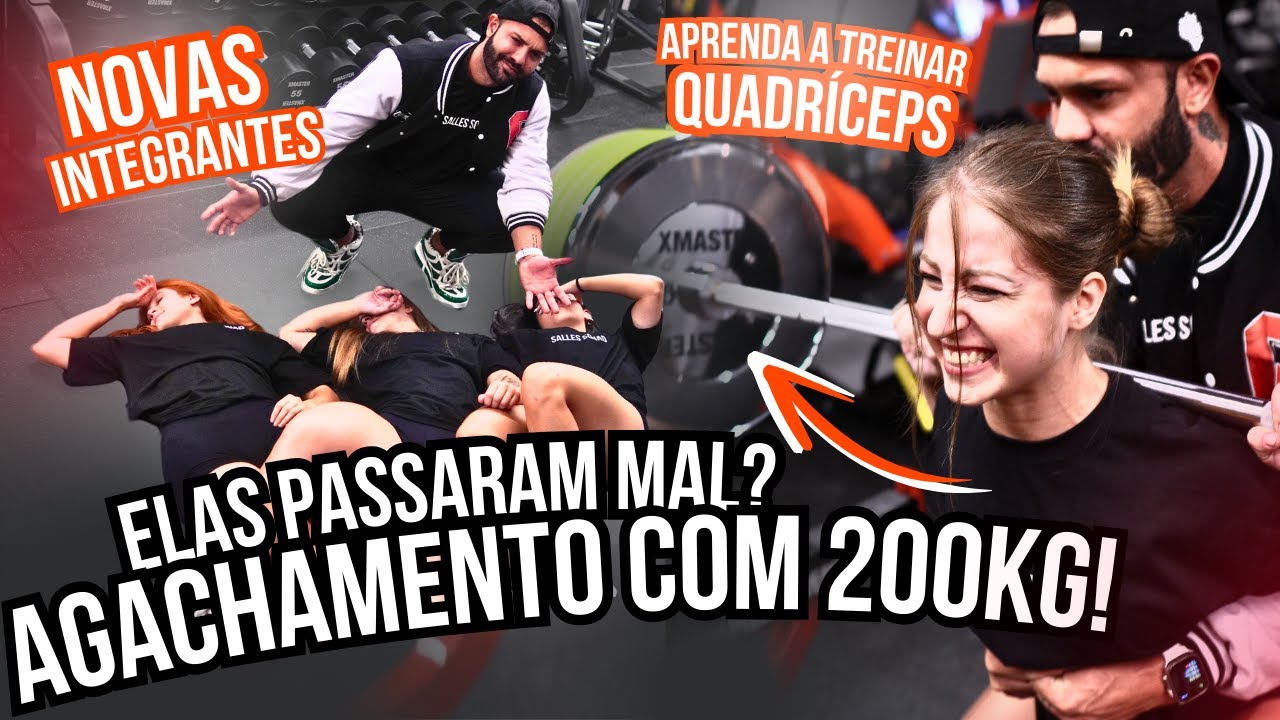 EXPLODA SUAS COXAS COM ESSE TREINO! TREINO DE QUADRÍCEPS