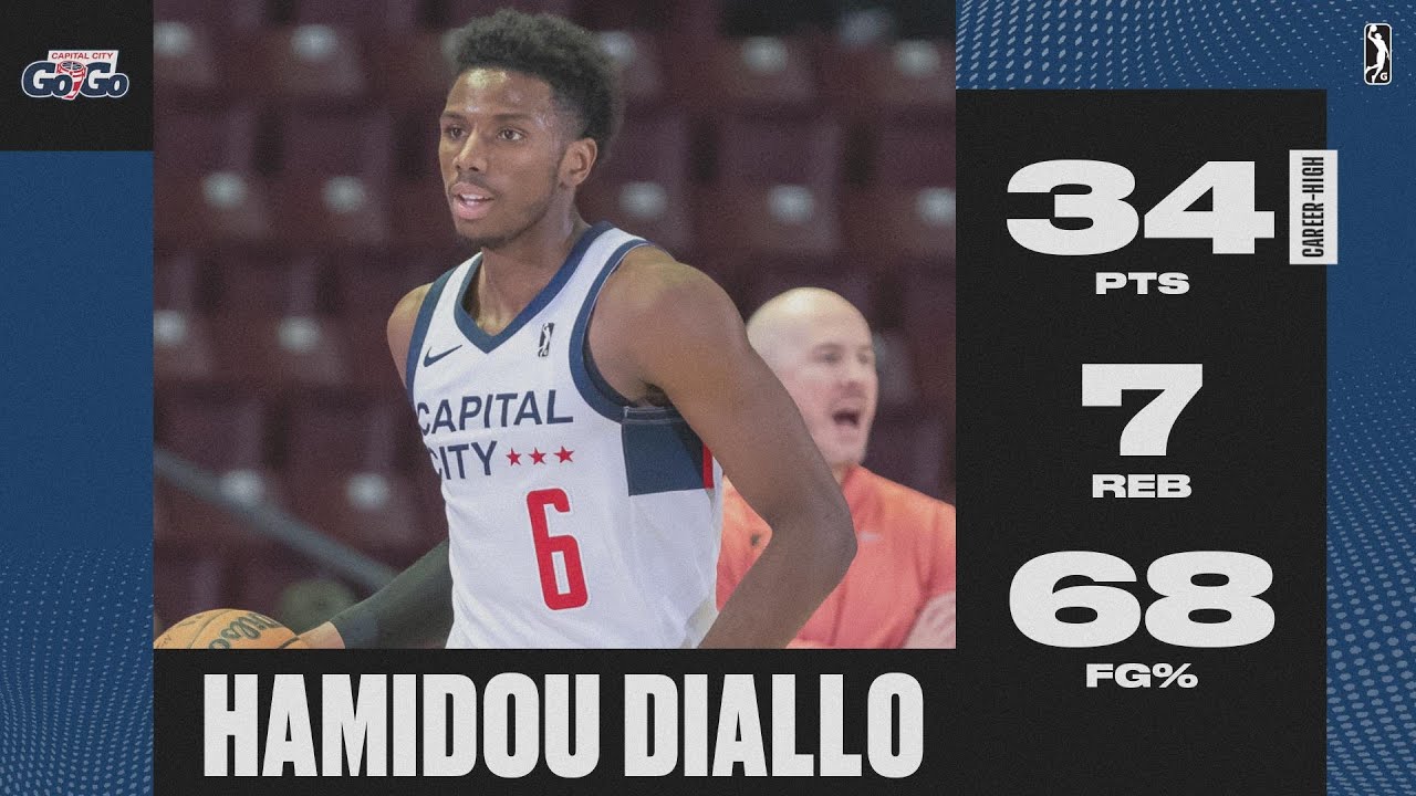 Hamidou Diallo EXPLODES for G League Career-High 34 PTS & 7 REB Against the Spurs