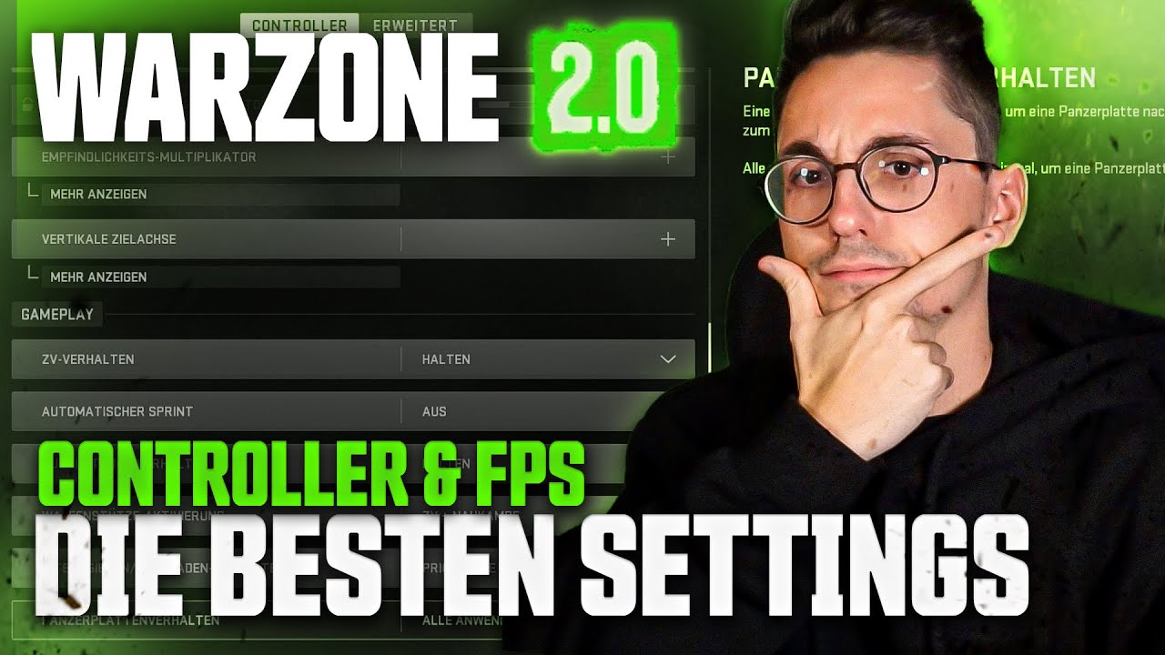 Die BESTEN SETTINGS f&uuml;r WARZONE 2!!🔥