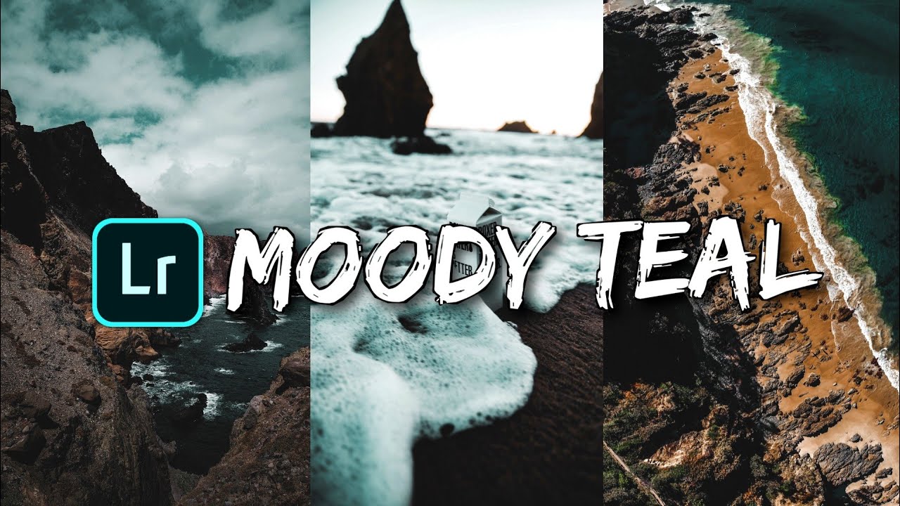 How To Edit MOODY TEAL PRESET | Lightroom Mobile Preset 2020 | free download | PIXEL.EDITORS