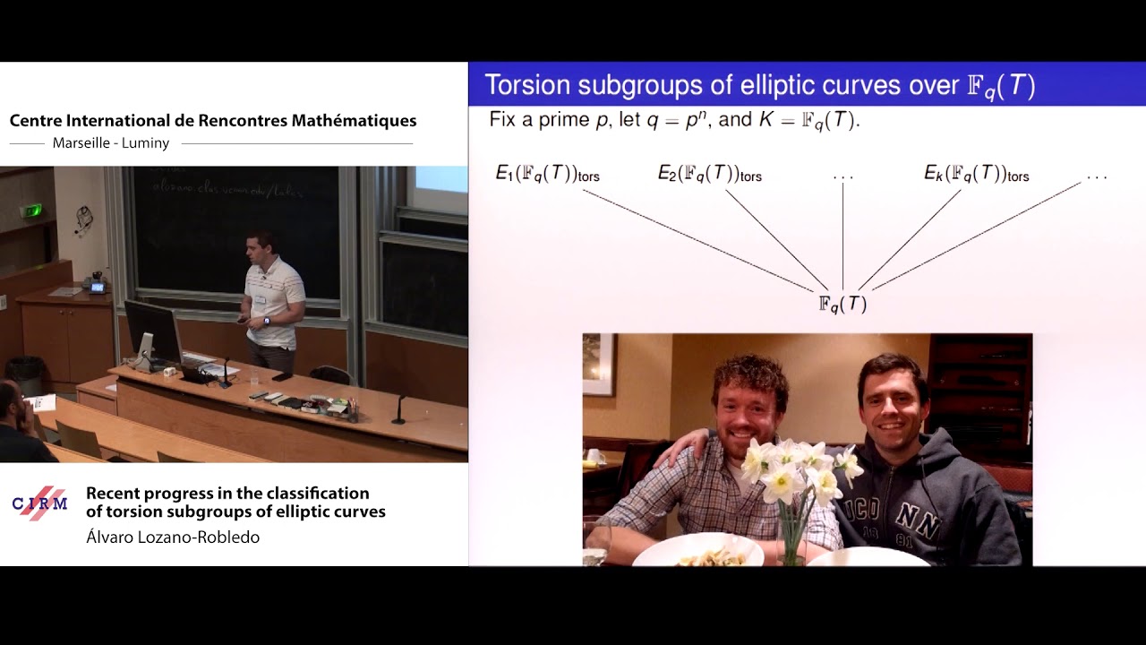 Álvaro Lozano-Robledo: Recent progress in the classification of torsion subgroups of...