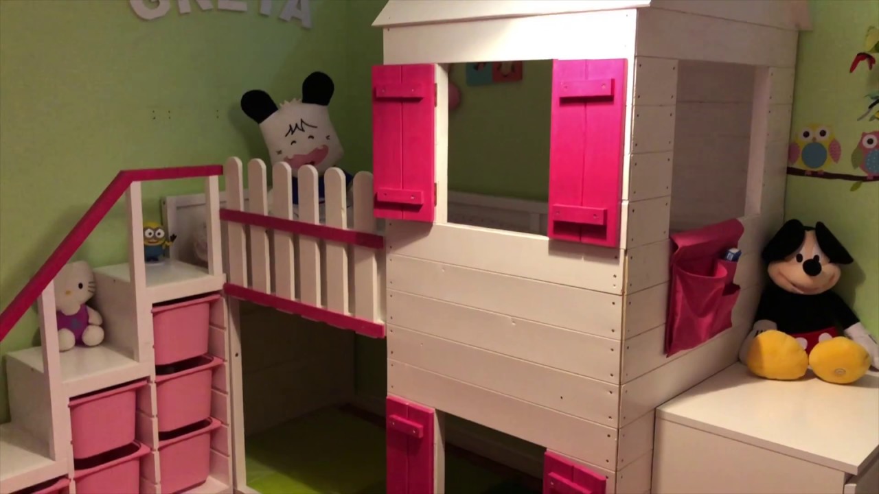 Ikea Hack: Kura + Trofast DIY letto per bambini fai da te