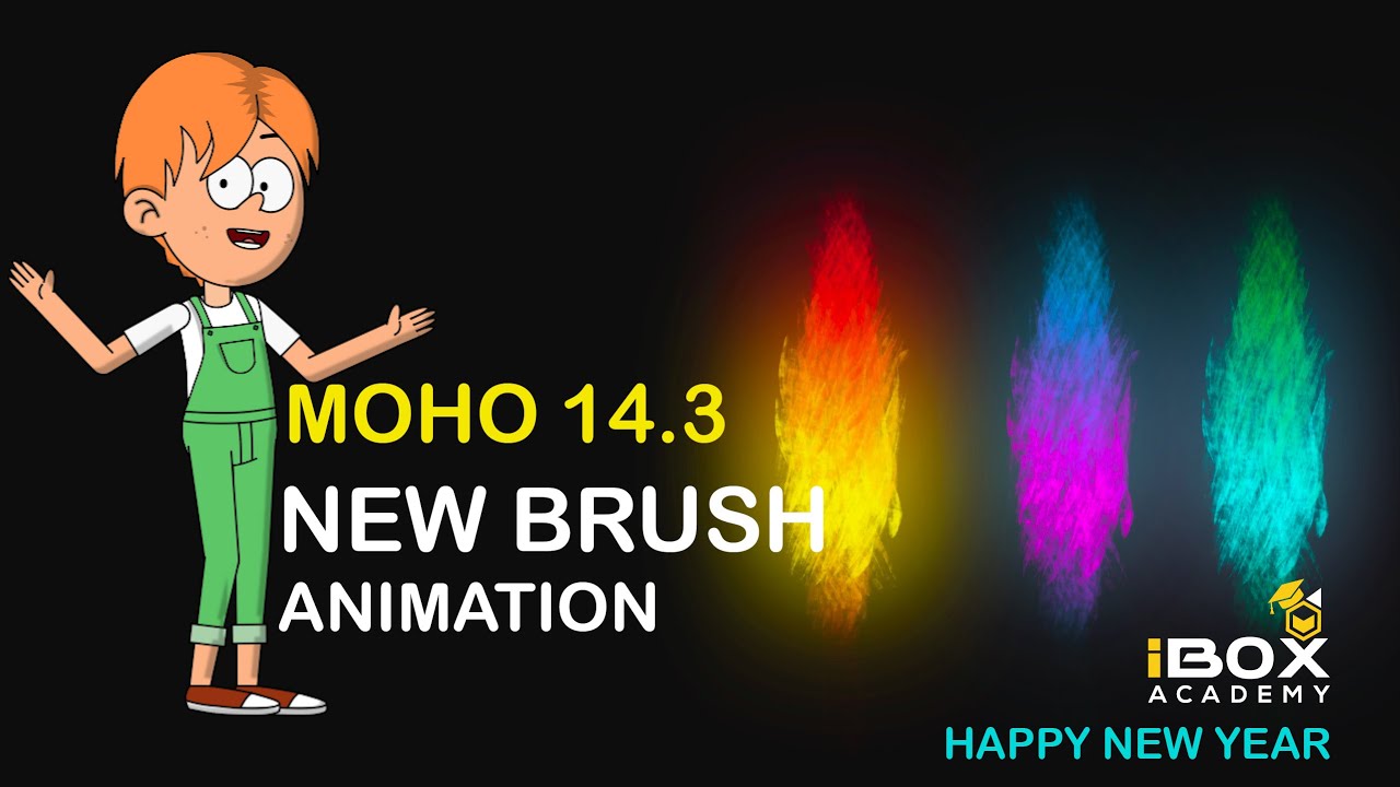 New Brush Animation in MOHO PRO 14 3 | iBox Academy