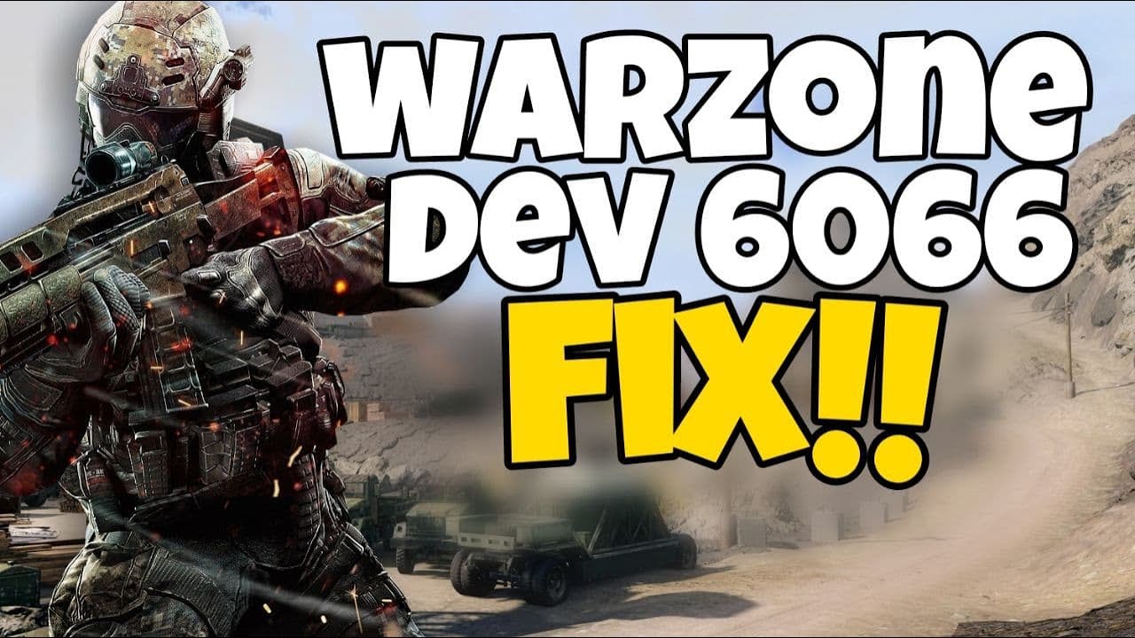How To Fix COD Warzone Dev Error 6066 in 2022 | Directx Encountered an Unrecoverable Error