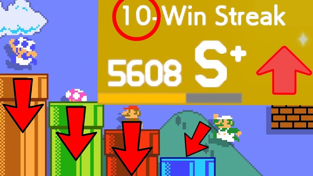 Super Mario Maker 2 Versus 10 Win Streak!