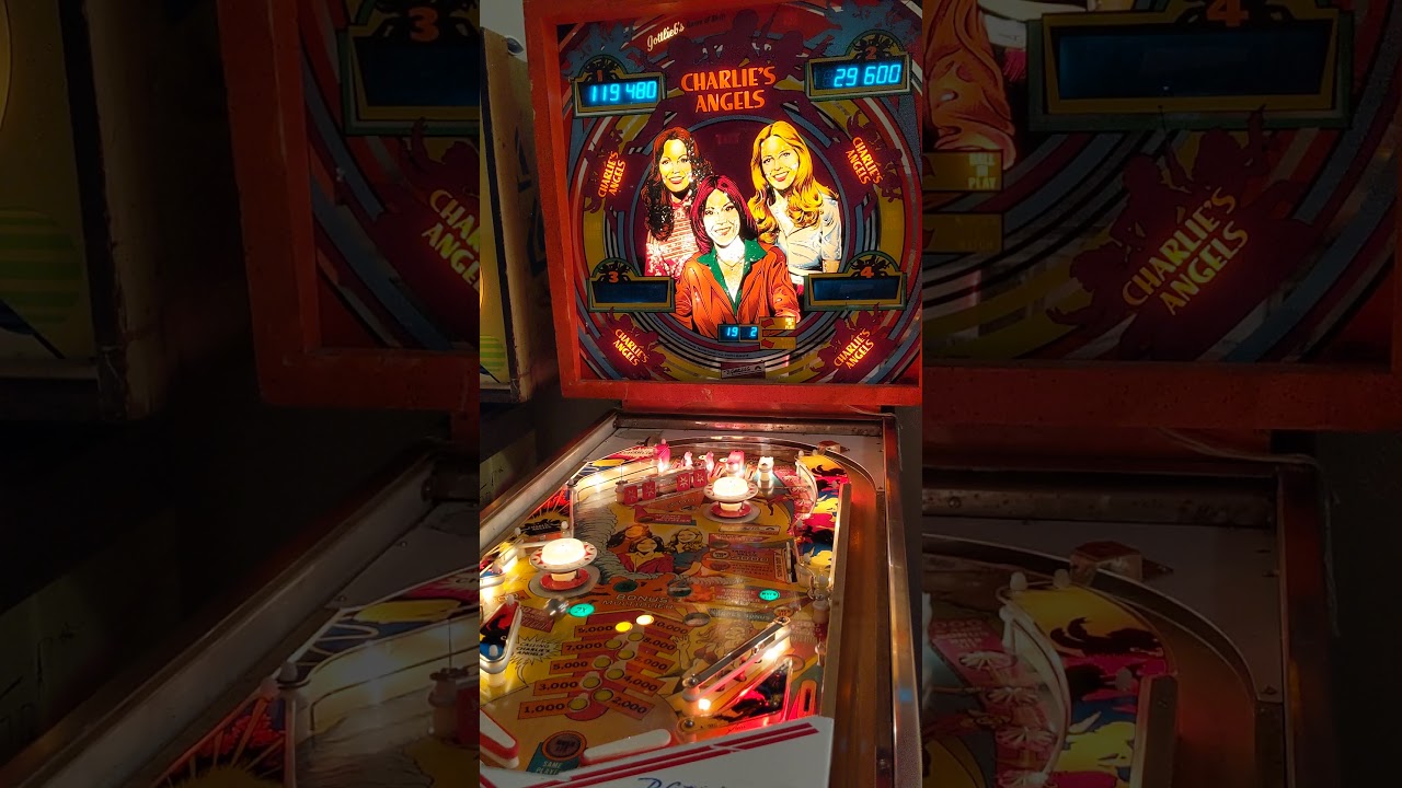 Charlie's Angel's Pinball Machine
